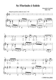 A. Scarlatti-Se Florindo è fedele