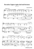 Schoenberg-Da meine Lippen reglos sind und brennen,Op.15 No.4