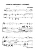 Schoenberg-Jedem Werke bin ich fürder tot,Op.15 No.6