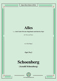Schoenberg-Alles,Op.6 No.2