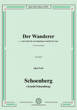 Schoenberg-Der Wanderer,in g minor,Op.6 No.8