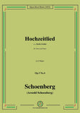 Schoenberg-Hochzeitslied,in G Major,Op.3 No.4