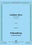 Schoenberg-Geübtes Herz,in B Major
