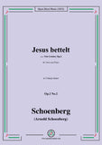 Schoenberg-Jesus bettelt,Op.2 No.2