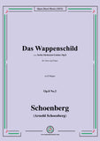 Schoenberg-Das Wappenschild,in D Major,Op.8 No.2