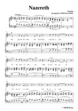 Nameless-Christmas Carol,Nazereth,in E flat Major,for voice and piano