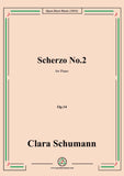 Clara Schumann-Scherzo No.2,Op.14,for Piano