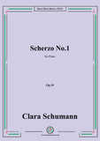 Clara Schumann-Scherzo No.1,Op.10,for Piano