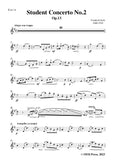 Seitz-Student Concerto No.2,Op.13,in G Major,for Violin and Piano