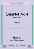Stamitz-Quartet No.4 in E flat Major,Op.8 No.4