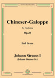 Johann Strauss I-Chineser-Galoppe,Op.20,for Orchestra