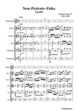 Johann Strauss II-Neue Pizzicato-Polka,Op.449,for Orchestra