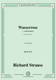 Richard Strauss-Wasserrose,Op.22 No.4