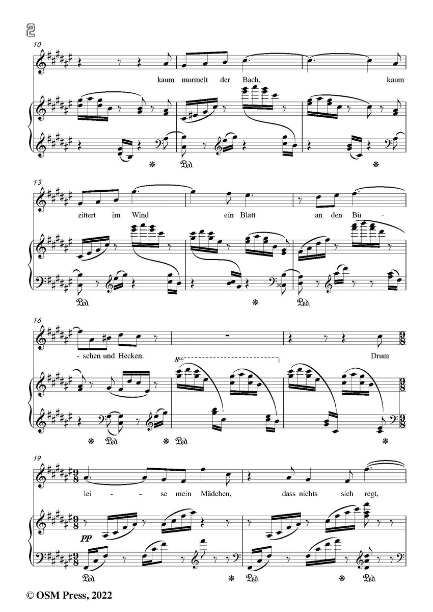 Richard Strauss-Ständchen,Op.17 No.2