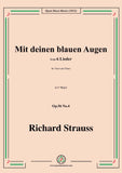 Richard Strauss-Mit deinen blauen Augen