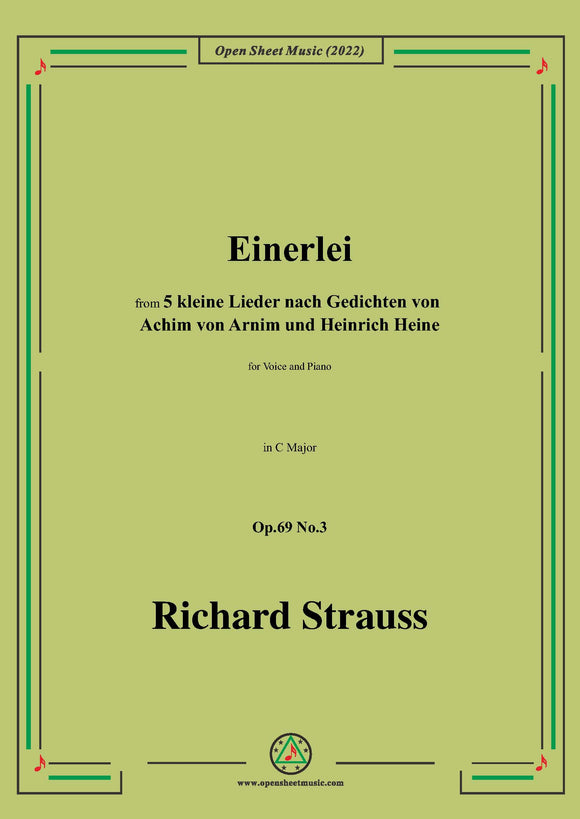 Richard Strauss-Einerlei