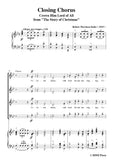 Stults-The Story of Christmas,No.11,Closing Chorus,Crown Him Lord of All,for Choral