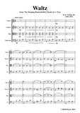 Tchaikovsky-Waltz(Act 1,No.6),from 'The Sleeping Beauty(ballet),Op.66',for String Quartet