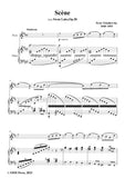 Tchaikovsky-Scène,Moderato,Op.20 Act 2 No.10,for Flute and Piano