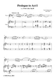 Tchaikovsky-Prologue to Act I,for Flute(or Oboe or Soprano Recorder) and Piano