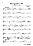 Tchaikovsky-Prologue to Act I,for Flute(or Oboe or Soprano Recorder) and Piano