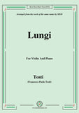 Tosti-Lungi, for Violin and Piano