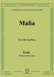 Tosti-Malìa,for Cello and Piano