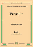 Tosti-Penso!, for Flute and Piano