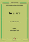 Tosti-In Mare, for Cello and Piano