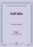 Tosti-Sull'alba, for Flute and Piano