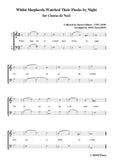 Gilbert-Christmas Carol,Whilst Shepherds Watched Their Flocks by Night,in,for Chorus