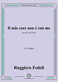 Ruggiero Fedeli-Il mio core non e con me