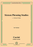 Daniel Bonade-Sixteen Phrasing Studies,from 'The Rose 32 Etudes'