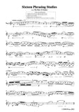 Daniel Bonade-Sixteen Phrasing Studies,from 'The Rose 32 Etudes'