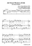Victor Herbert-Ah! Sweet Mystery of Life,for Voice&Pno