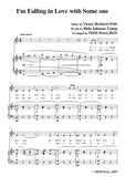 Victor Herbert-I'm Falling in Love with Someone,for Voice&Pno