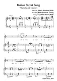 Victor Herbert-Italian Street Song,for Voice and Piano