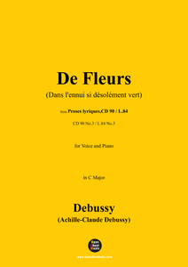 Debussy-De Fleurs
