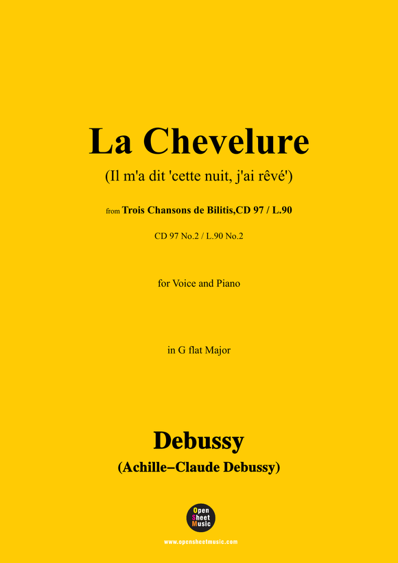 Debussy-La Chevelure