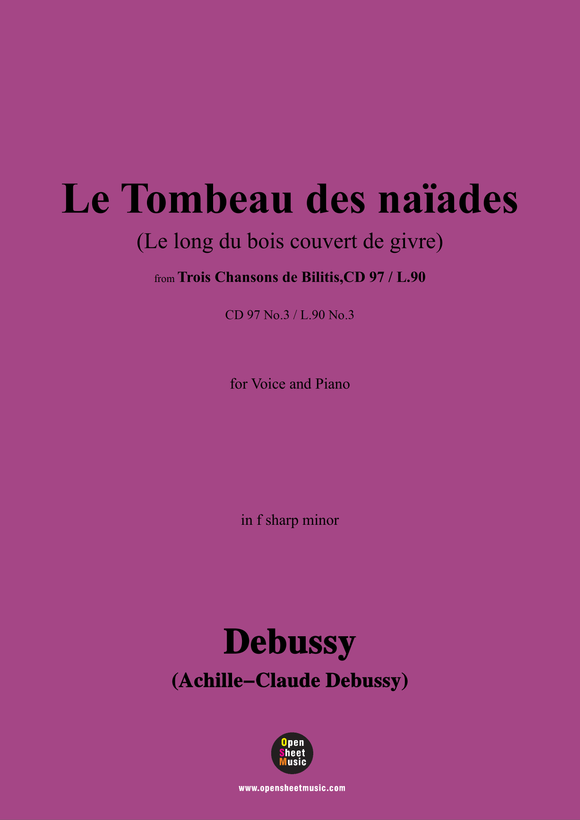 Debussy-Le Tombeau des naïades