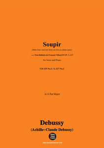 Debussy-Soupir