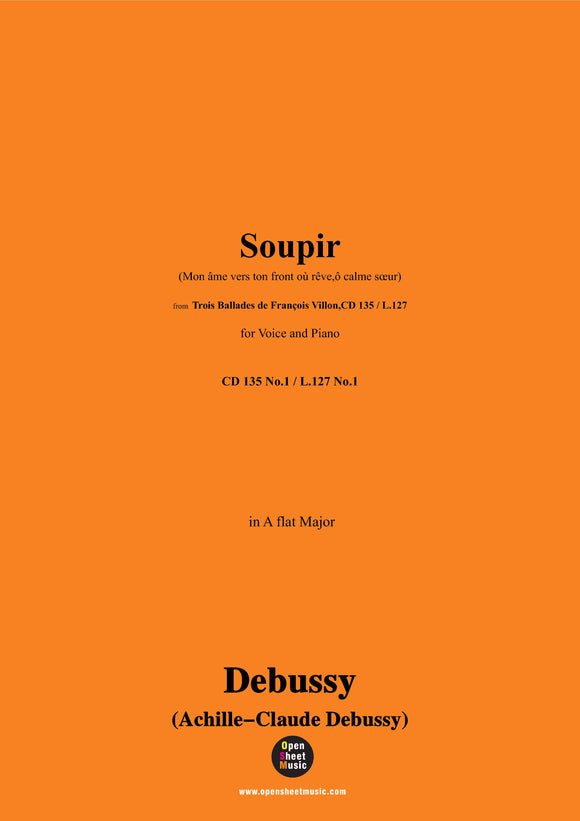 Debussy-Soupir