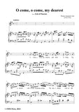 T. A. Arne-O come,o come,my dearest