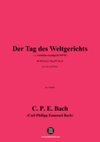 C. P. E. Bach-Der Tag des Weltgerichts