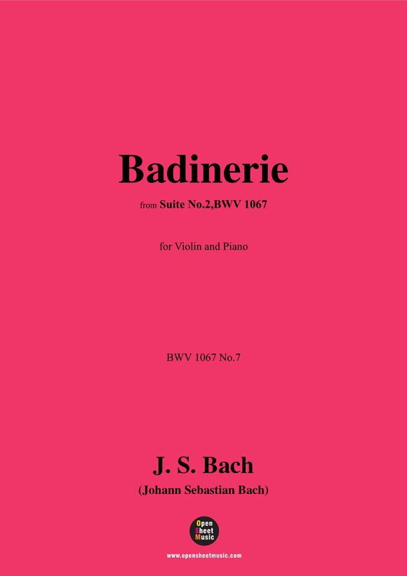 J. S. Bach-Badinerie
