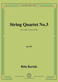 Bartók-String Quartet No.3,Sz. 85