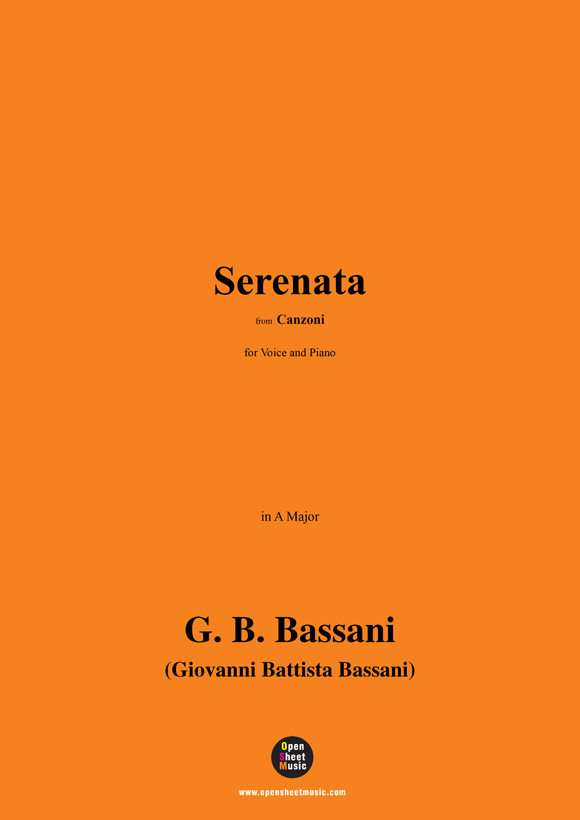 G. B. Bassani-Serenata