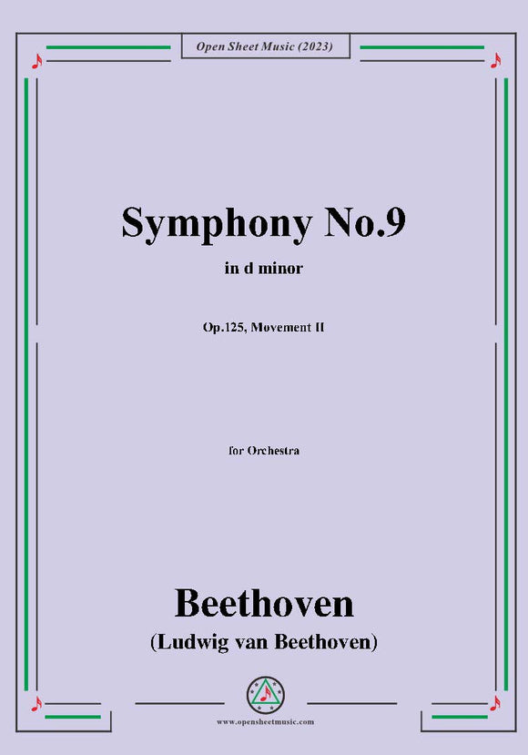 Beethoven-Symphony No.9,Op.125,Movement II