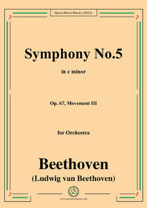 Beethoven-Symphony No.5,Op.67,Movement III