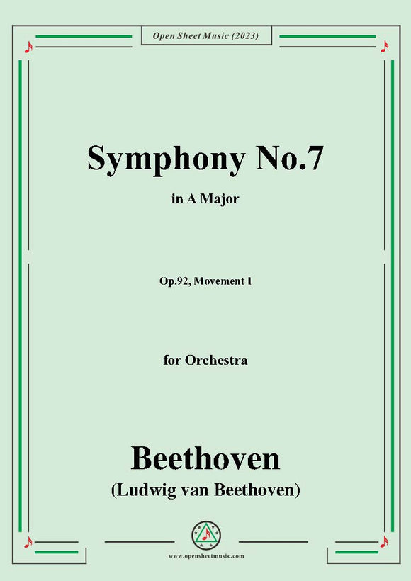 Beethoven-Symphony No.7,Op.92,Movement I
